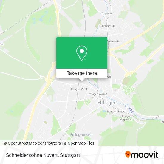 Карта Schneidersöhne Kuvert