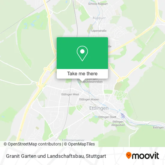 Карта Granit Garten und Landschaftsbau