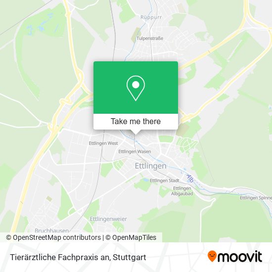 Tierärztliche Fachpraxis an map