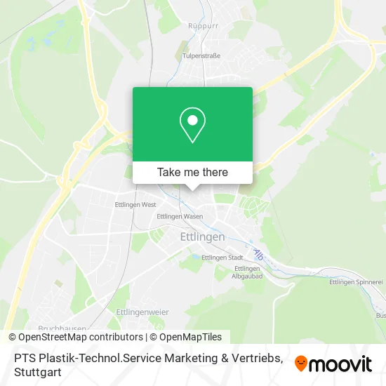 Карта PTS Plastik-Technol.Service Marketing & Vertriebs