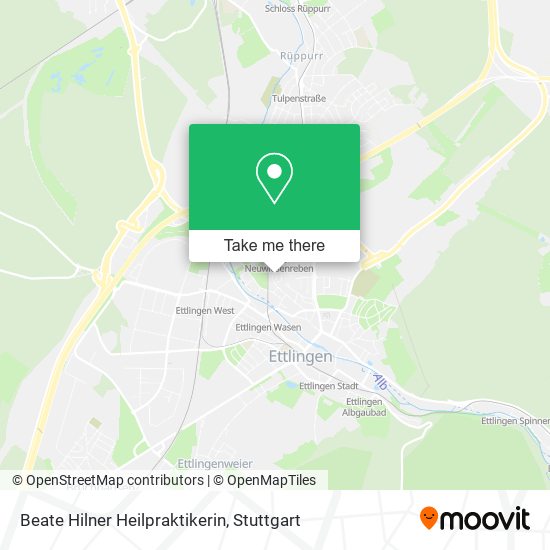Beate Hilner Heilpraktikerin map