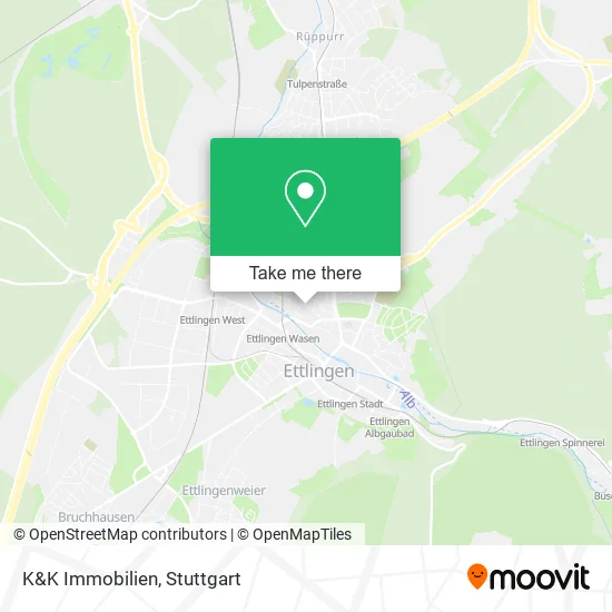 Карта K&K Immobilien