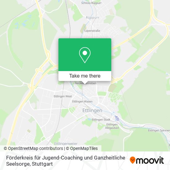 Förderkreis für Jugend-Coaching und Ganzheitliche Seelsorge map