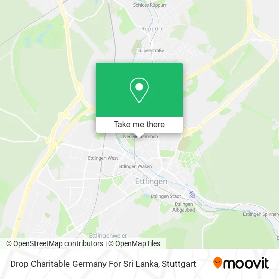 Карта Drop Charitable Germany For Sri Lanka