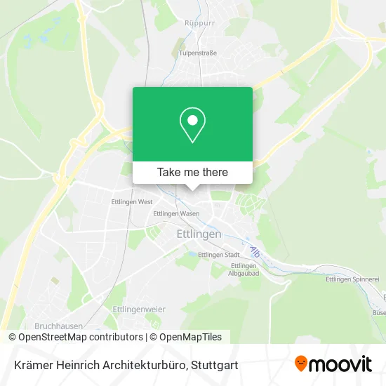 Карта Krämer Heinrich Architekturbüro