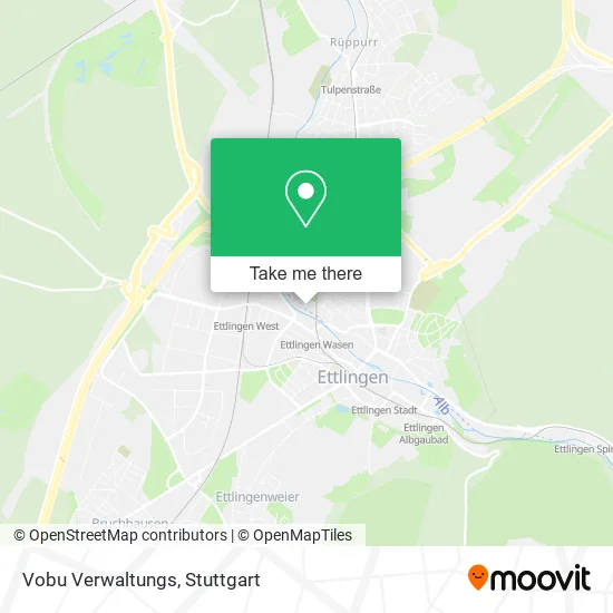 Карта Vobu Verwaltungs