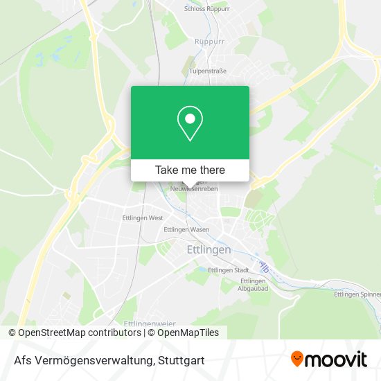 Afs Vermögensverwaltung map