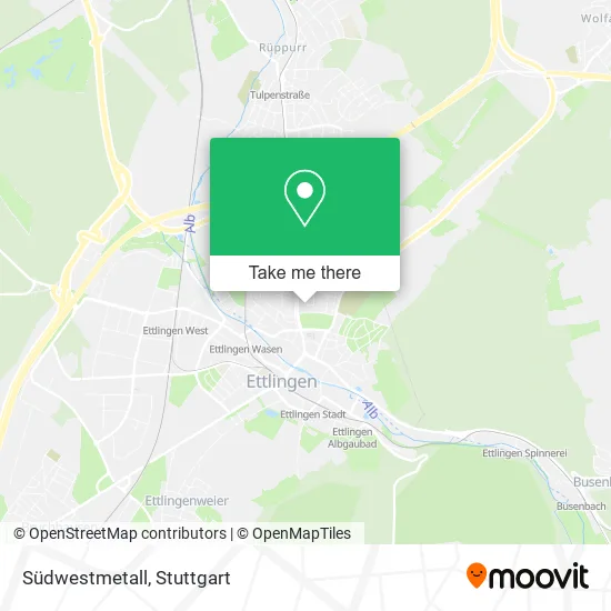 Карта Südwestmetall