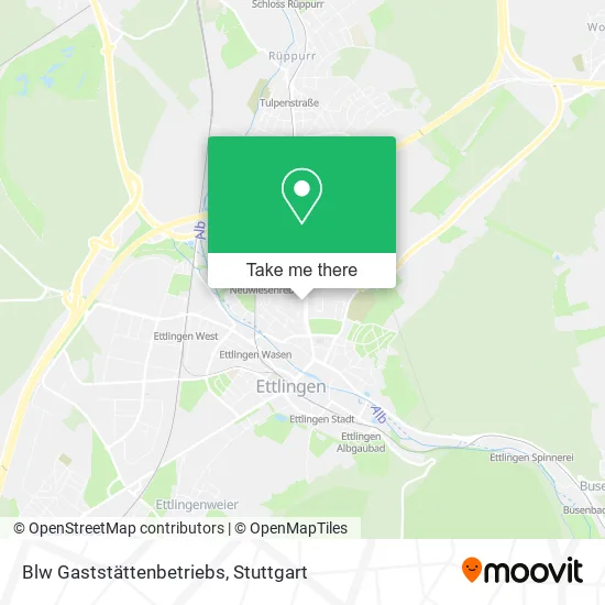 Карта Blw Gaststättenbetriebs
