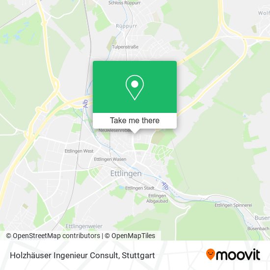 Holzhäuser Ingenieur Consult map