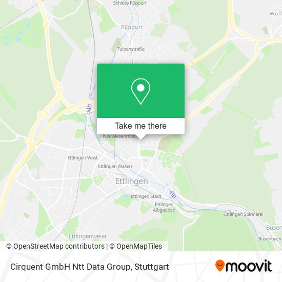 Cirquent GmbH Ntt Data Group map