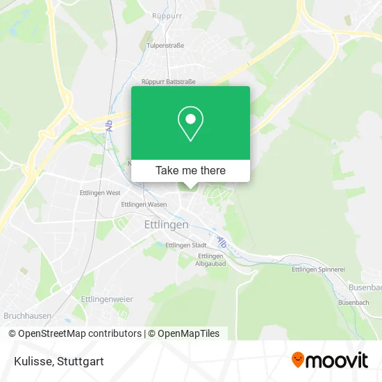 Kulisse map