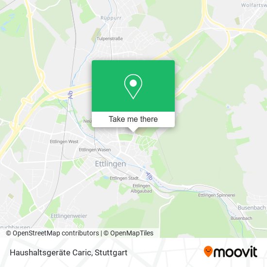 Карта Haushaltsgeräte Caric