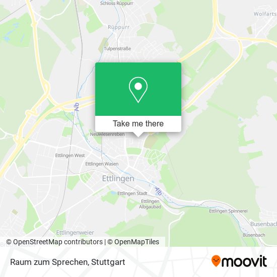 Карта Raum zum Sprechen