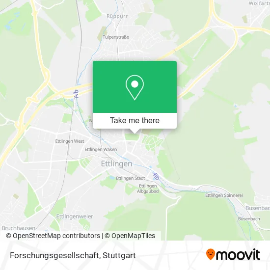 Карта Forschungsgesellschaft
