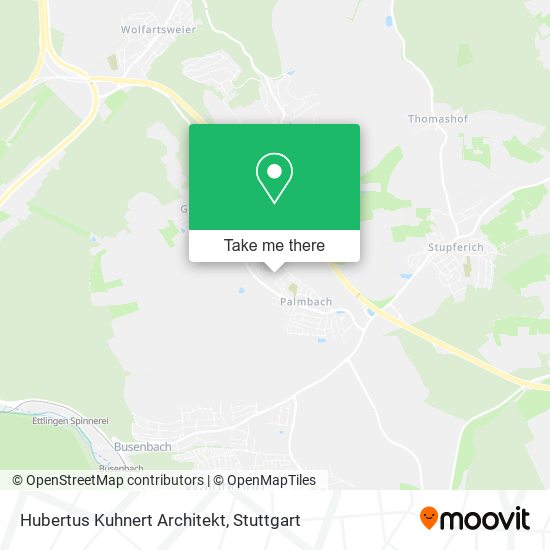 Hubertus Kuhnert Architekt map