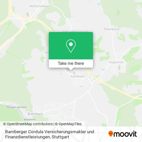 Bamberger Cordula Versicherungsmakler und Finanzdienstleistungen map