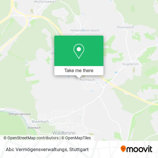 Abc Vermögensverwaltungs map