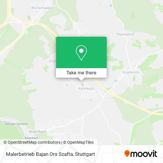 Malerbetrieb Bajan Ors Szafta map
