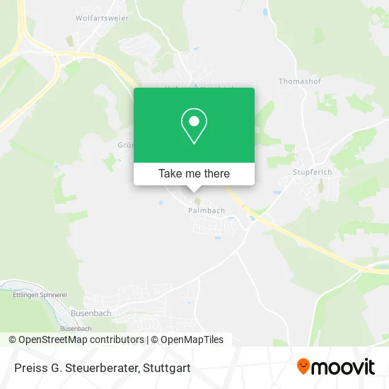 Карта Preiss G. Steuerberater