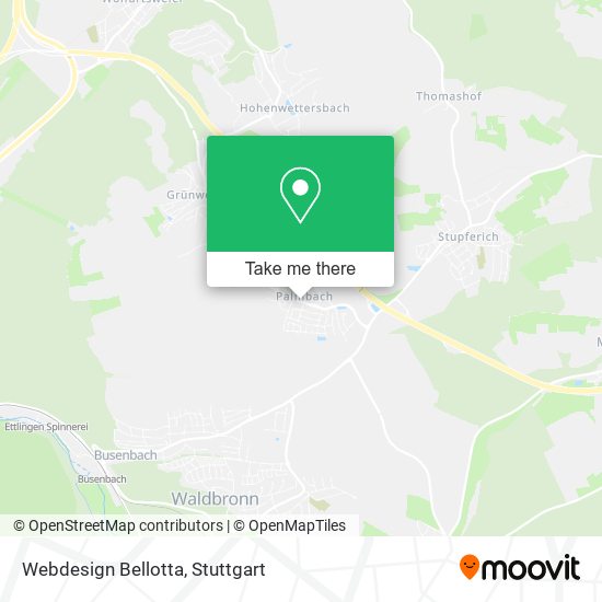 Webdesign Bellotta map