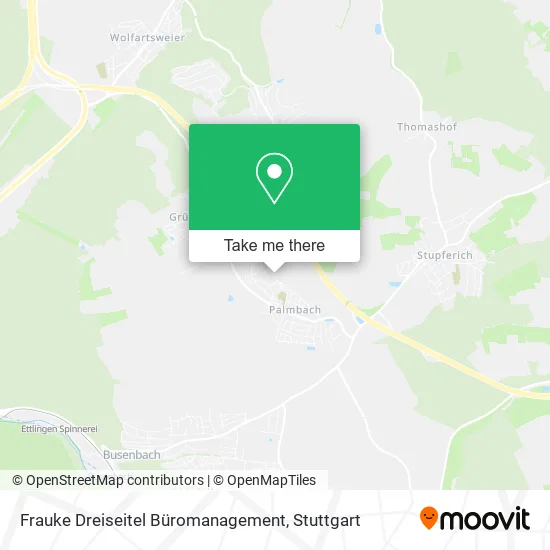 Карта Frauke Dreiseitel Büromanagement