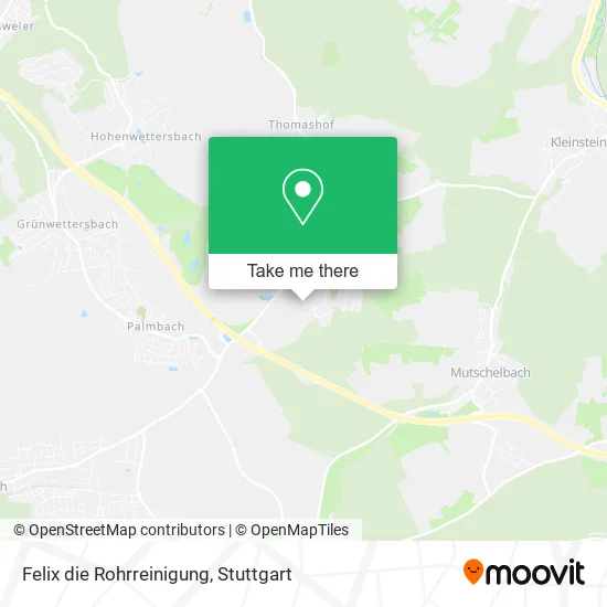 Карта Felix die Rohrreinigung