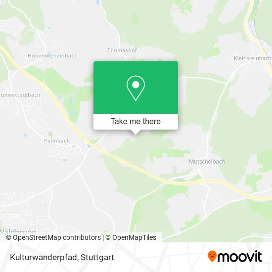 Карта Kulturwanderpfad