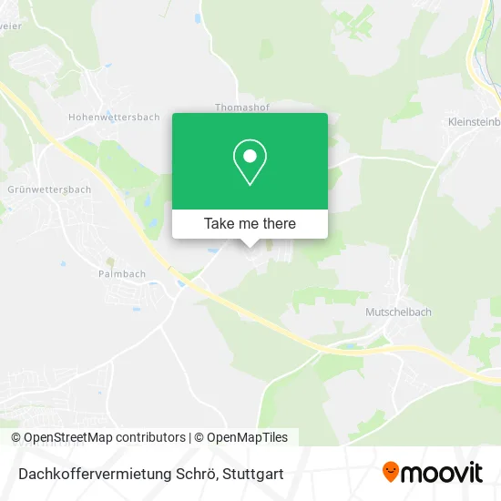 Карта Dachkoffervermietung Schrö