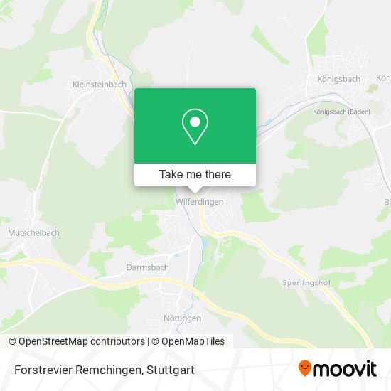 Forstrevier Remchingen map