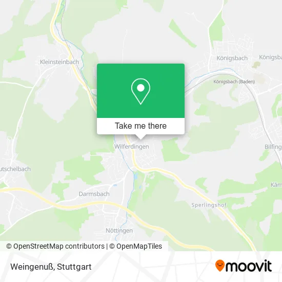 Карта Weingenuß