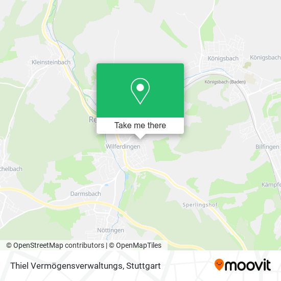Thiel Vermögensverwaltungs map