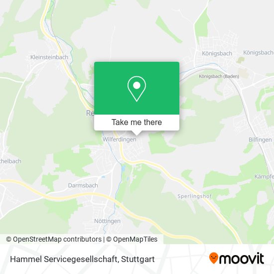 Hammel Servicegesellschaft map