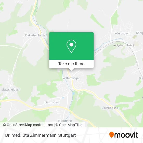 Карта Dr. med. Uta Zimmermann