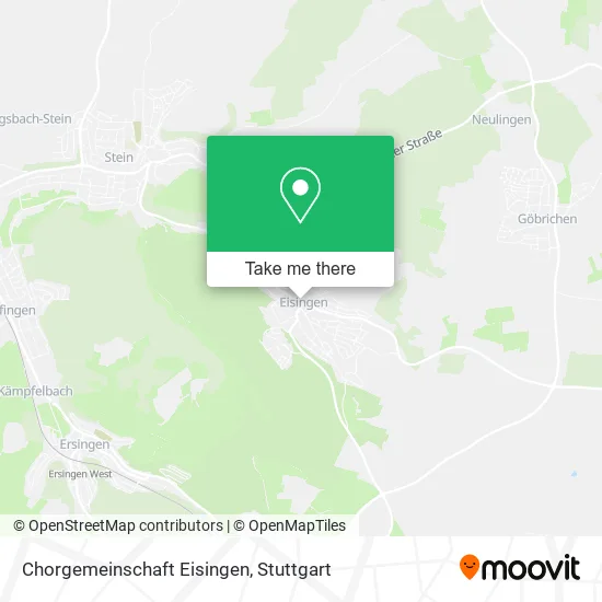 Карта Chorgemeinschaft Eisingen