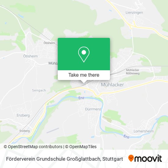 Förderverein Grundschule Großglattbach map