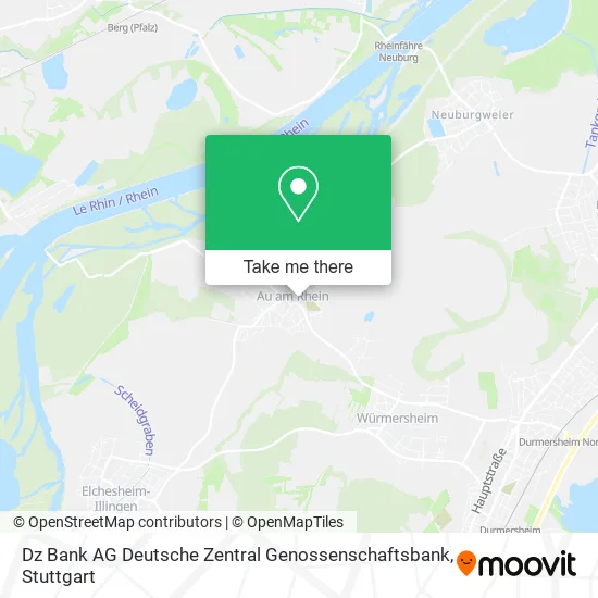 Карта Dz Bank AG Deutsche Zentral Genossenschaftsbank
