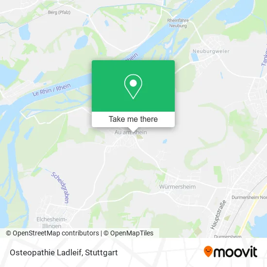 Карта Osteopathie Ladleif