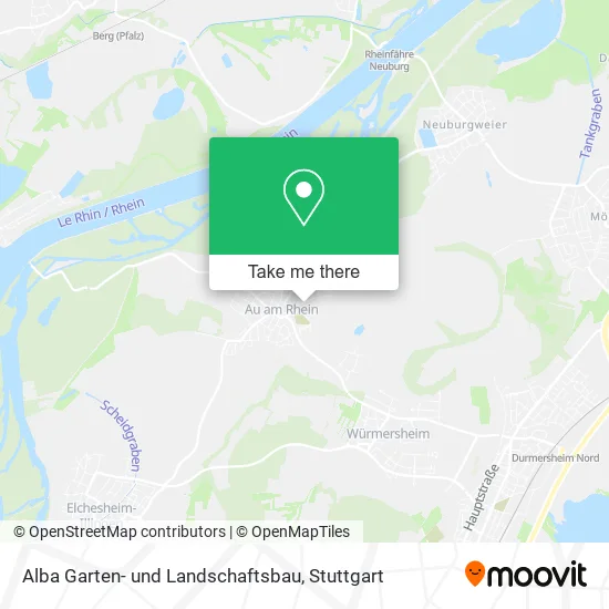 Карта Alba Garten- und Landschaftsbau