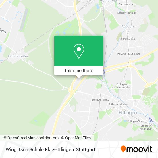 Wing Tsun Schule Kkc-Ettlingen map