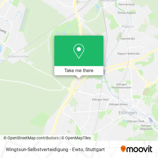 Карта Wingtsun-Selbstverteidigung - Ewto