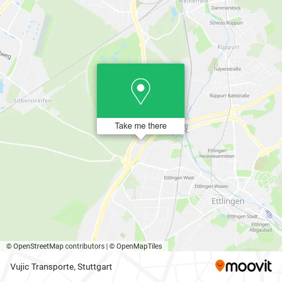 Карта Vujic Transporte