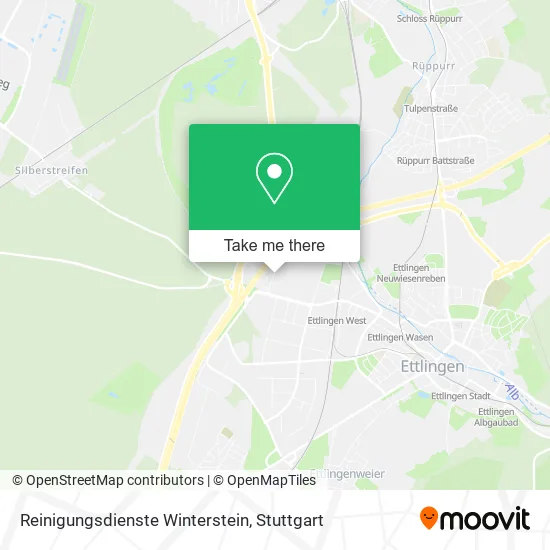 Карта Reinigungsdienste Winterstein