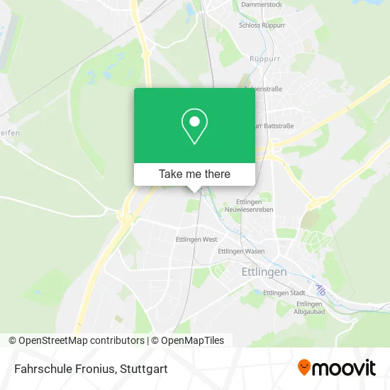 Карта Fahrschule Fronius