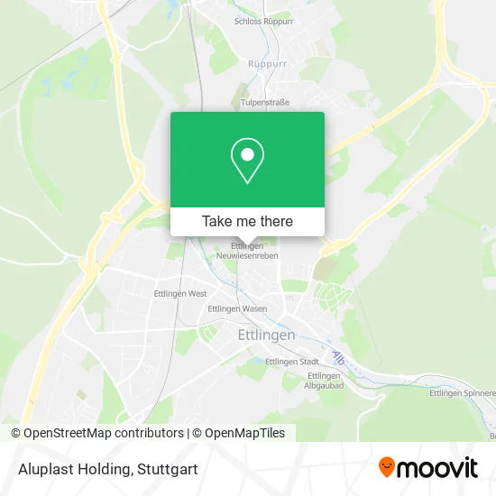 Карта Aluplast Holding