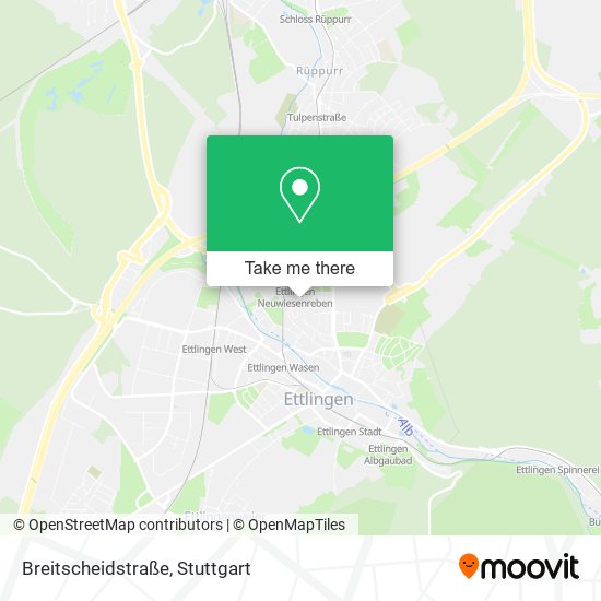 Карта Breitscheidstraße