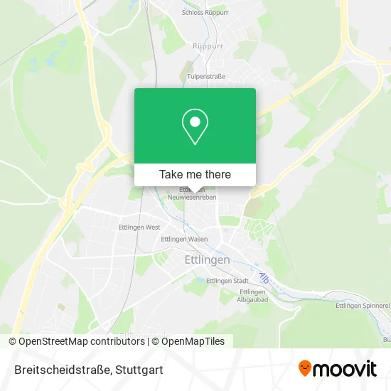 Карта Breitscheidstraße