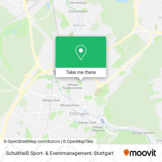 Карта Schultheiß Sport- & Eventmanagement