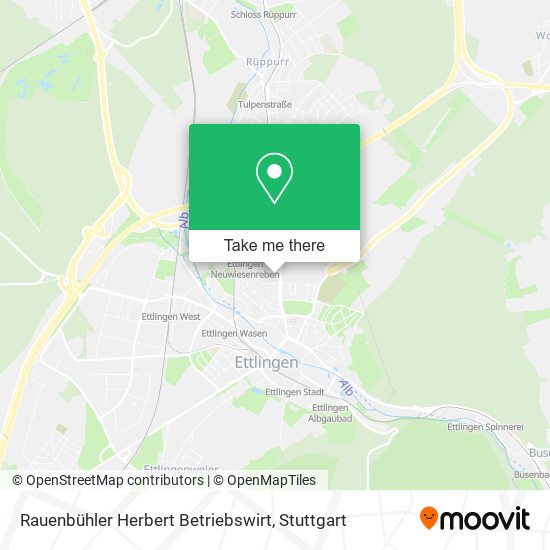 Rauenbühler Herbert Betriebswirt map