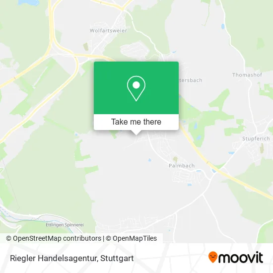 Карта Riegler Handelsagentur